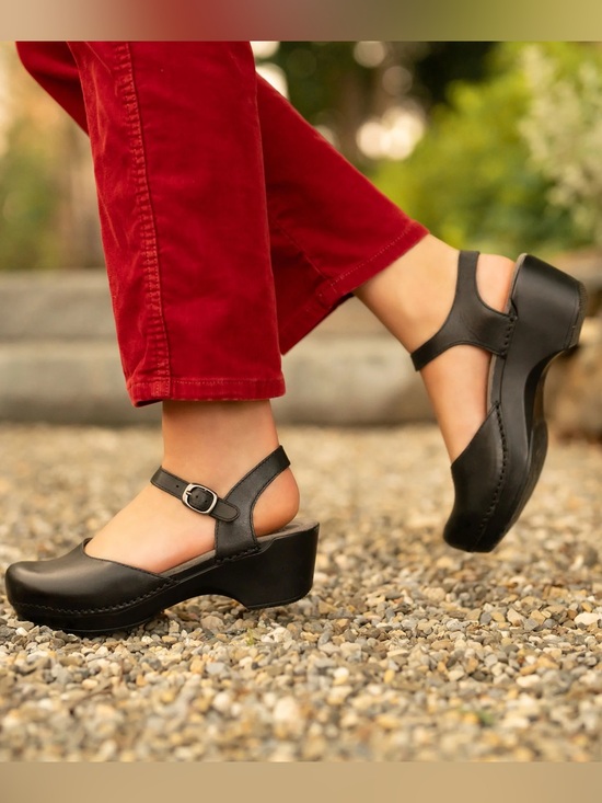 Dansko Shoes - Dansko Sam Embossed Black Floral Mary Jane Women’s Shoes Size EU 42 (US 11-11.5)